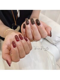 アシンメトリーネイル♪