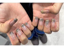 グラデーション＋パーツ追加