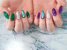 エヌネイル(N nail)/兄と弟のカラーで♪