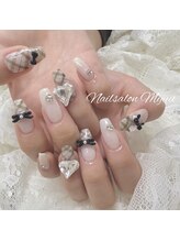 ネイルサロン ミュウ 池袋店(nailsalon Myuu)/モノクロチェック