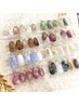 再来【Asumi Design nail】大人キレイめ☆定額トレンドコース ¥9500