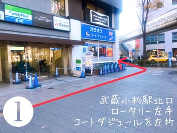 ノウル(nouru)/JR武蔵小杉駅からの道順(1)