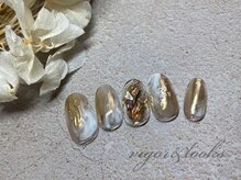 ヴィガー アンド ルックス 白金 目黒(Vigor&Looks)/ミラーネイル　もやもや