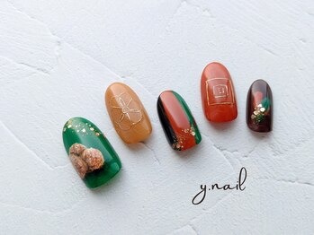 ワイネイル(Y.nail)/歌舞伎揚げデザイン