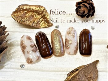 ネイルサロン フェリーチェ(felice)/【定額ネイル】¥7980