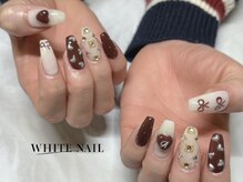 ホワイトネイル(WHITE NAIL)/はあとねいる/持ち込み