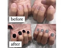 サムライビューティー 新宿三丁目店(SamuraiBeauty)/お洒落な爪♪メンズカラーネイル