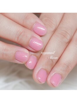 パラジェルピンクネイル