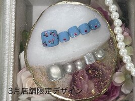 店舗限定ネイル