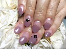 リリーヘブン(LILY HEAVEN)/秋カラー☆丸フレンチ