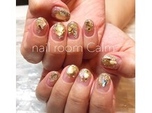 ネイルルーム カーム(nail room Calm)/シェル×glitter！！
