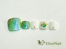 エリクサーネイル 神田(Elixir Nail)/フットやり放題/クーポン使用