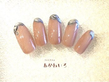 ネイルサロン あかねいろ/スライムネイル ニュアンス