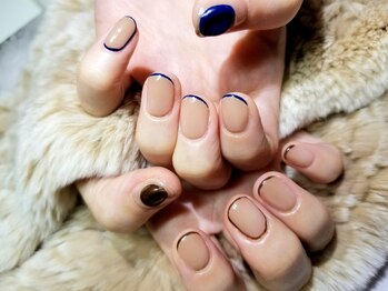 シュガーネイル(sugar nail)/フレンチネイル