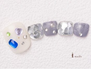 アイネイルズ 大宮店(Ｉ nails)/ストーンフット
