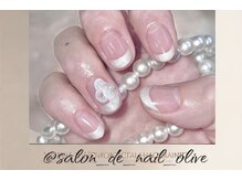 サロン ド ネイル オリーブ/【特集】ブライダルネイル　