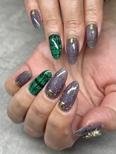 ネイル アトリエ ミジュ(nail atelier MijU)/クリスマスネイル