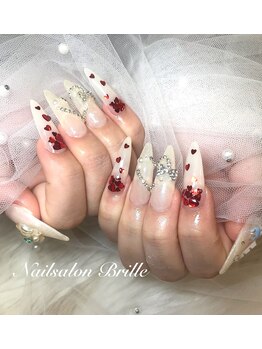 エスフィーネイルサロン ブリーユ(Esfy nailsalon Brille)/バレンタインネイル