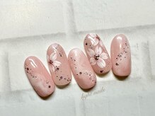 ライト ネイルズ ニシノミヤ(light nails NISHINOMIYA)/桜ネイル☆