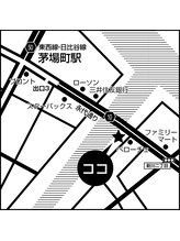 足つぼのソコヂカラ/アクセスMAP