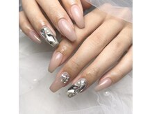 サロンドボーテネイル(salon de beaute NAIL)の雰囲気（カラーやパーツ豊富に揃えております♪）