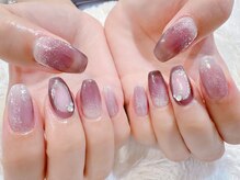 ラルネイル 大宮(Lull. nail)/＃秋ニュアンス＃シアーカラー