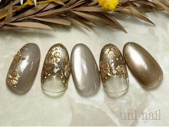 ウニネイル(uni nail)/サンプルデザイン リッチ