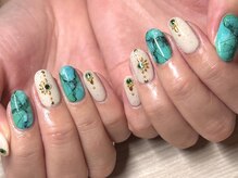 スワロンネイル 名古屋店(SWALLON NAIL)/ターコイズネイル