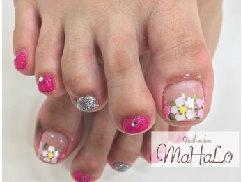 ネイルサロン マハロ(Nail salon MaHaLo)/f50新規付替オフ込☆フット¥7300