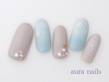 アウラネイルズ(aura nails)/☆ハンドデザインコース　¥8800