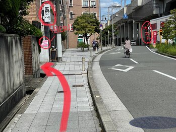 マイン 豊中(Mine)/ライ美容室看板、ホームメイト