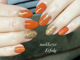 差し色ゴールドのワンカラー！