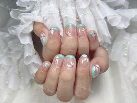 押し花ネイル