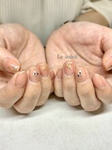 ル ソレイユ(Le soleil)/定額♪押し花ネイル　byあやか