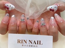 リンネイル 新大久保店(Rin Nail)/#待ち込みデザインOK　#付け放題