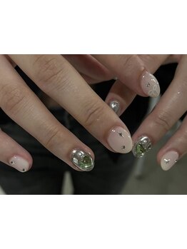 ショートネイルデザインが豊富