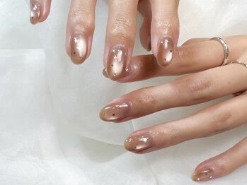 エルア(elua)/マグネット×星ネイル