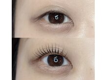 リシェリアイラッシュ(Richer)/まつ毛パーマBefore→After
