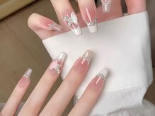 サロン ド ミニュイ(Salon de Minuit)/秋冬ネイル　エレガントデザイン