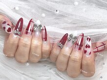 ラメール(La mer)/バレンタインネイル