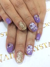 クリスタルネイル ゆめタウン博多店(CRYSTAL NAIL)/３Ｄネイル
