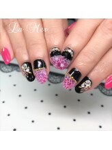 ネイルサロンラメール(La Mer)/バイカラーフレンチネイル