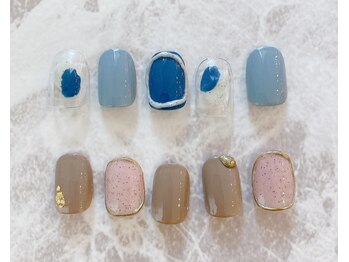 ネイルサロン ティフィン(tiffin)/~4月monthly design~