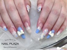 ネイルプラザ 河原町OPA店(NAIL PLAZA)/薔薇ネイル