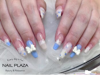 ネイルプラザ 河原町OPA店(NAIL PLAZA)/薔薇ネイル