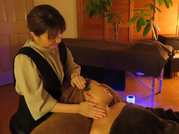 悠羽(yuuwa)の写真/【フェイシャル付きの人気メニュー】頭から肩まで全てを癒すフルコース♪無重力ヘッドスパ/首肩/たるみ改善