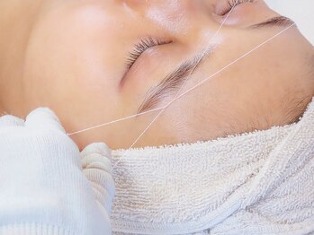 ルーチェ 中目黒(Ruce)/糸脱毛で、うぶ毛古い角質を除去