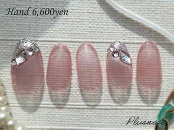 プラスネイル 北千住東口店(PLUS NAIL)/【3217】マグネットネイル