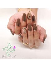 サロンドシエル(salon de ciel)/パイソンネイル