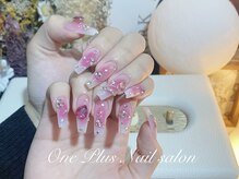 ワン プラス(ONE PLUS)/ワンホンネイル☆ チークネイル